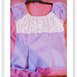 Pastel kawaii fairy kei blouse